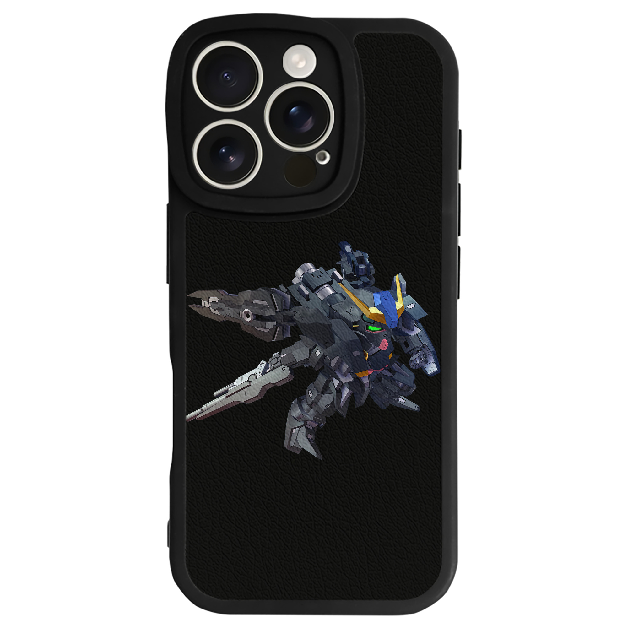 （画像用） 機動戦士ガンダム Mobile Suit Gundam 【iPhone 16シリーズ対応】シリコンスマホケース（レザー調） 材質：シリコン